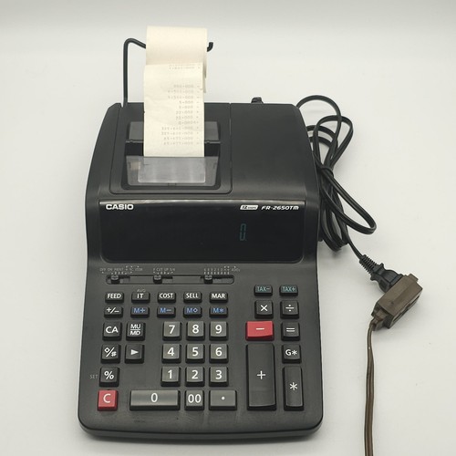 Casio 2650tm tax cifre - 12,