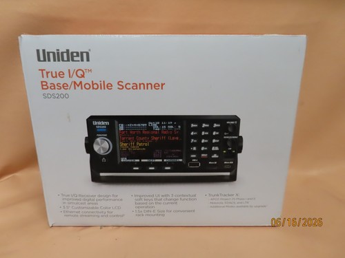 Scanner mobile uniden sds200 - scanner,