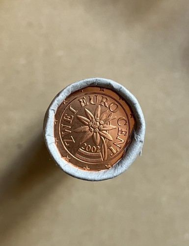 Rotolino cent euro austria - 2,