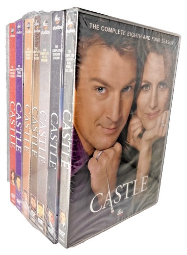 Castle season 38 dvd - 1-8,