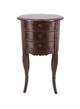 Comodino con 3 cassetti in