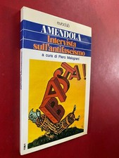 Giorgio AMENDOLA - INTERVISTA SULL' ANTIFASCISMO Euroclub (1976) Libro Melograni