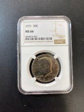 1971 P KENNEDY HALF DOLLAR NGC