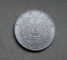 2 lire impero 1939 XVII