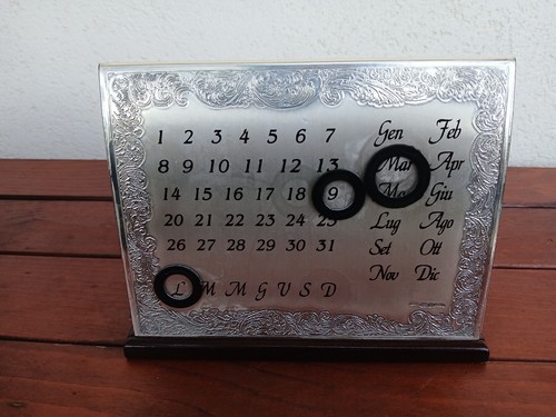 Calendario perpetuo tavolo - calendario,