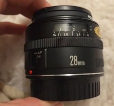 Objectif CANON EF 28mm 1:2.8 + filtre protecteur - Très bon état