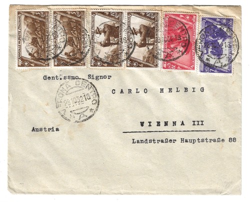 1932 regno italia - busta, per