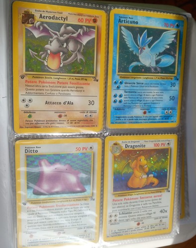 Lotto carte pokemon leggere - lotto,