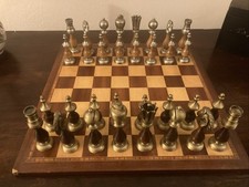 Scacchiera e Scacchi  In Legno