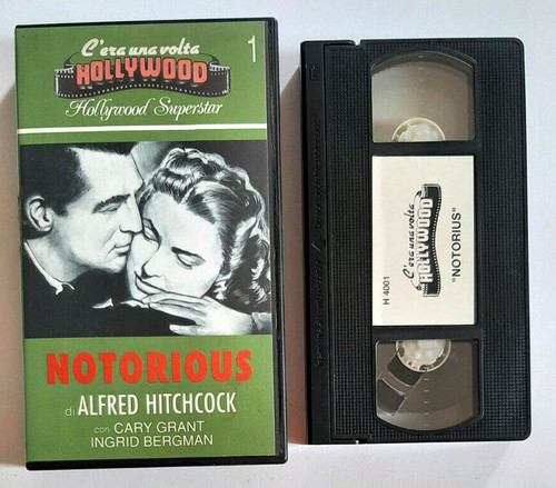 Vhs notorious film thriller - vhs,