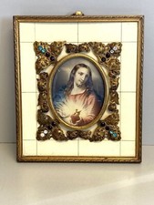 ANTICA MINIATURA RITRATTO GESU