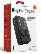 IK Multimedia iRig Pro Duo I/O 2 canali interfaccia audio e MIDI per iOS/MAC/PC