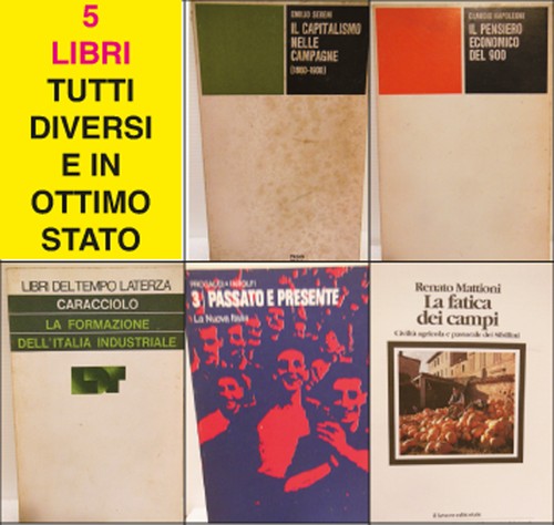 Lotto stock libri - stock, 5