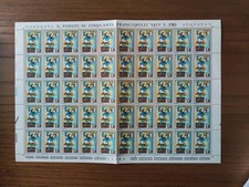 Francobolli san marino foglio - francobolli,
