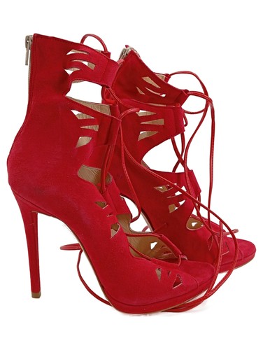 Sandali donna rossi tacco - sandali, alto