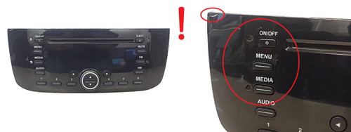 Radio lettore fiat - lettore, cd