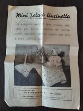 Mini Telaio Uncinetto, Di Benedetto C. Milano, Filiale di Catania