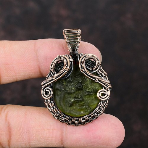 Moldavite filo avvolto - filo,