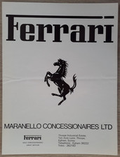 Brochure gamma Ferrari 1979 -
