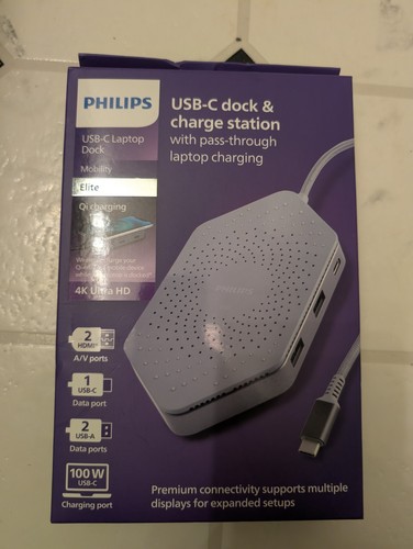 Philips elite plus - plus, docking