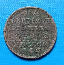 1 Baiocco 1802- Papa Pio VII- Stato Pontificio