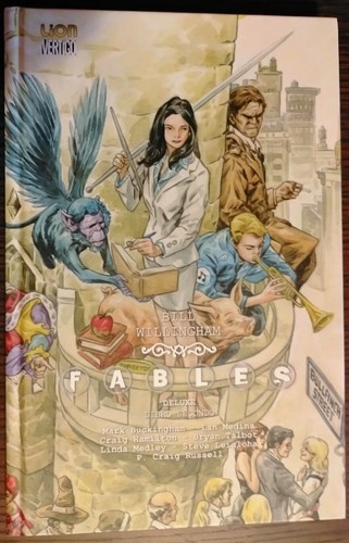 Fumetto fables deluxe libro - fumetto,