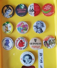 Set di 12 Spille Pins varie da