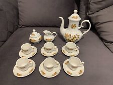 BAVARIA SERVIZIO DA CAFFE' IN PORCELLANA VINTAGE ANNI 60 W.GERMANY