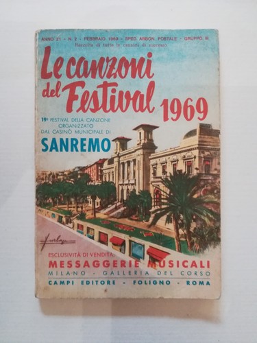 Canzoni del festival 1969 - del,