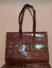 Borsa In Vera Pelle Groffatta