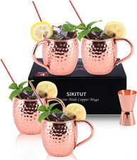 Bicchieri Rame Moscow Mule Set