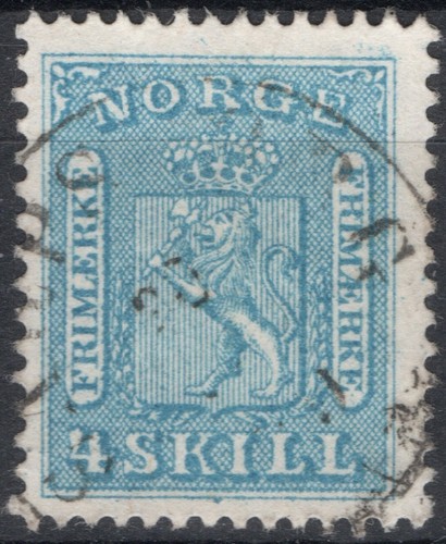 Norvegia 1863 nk 8 - norvegia,