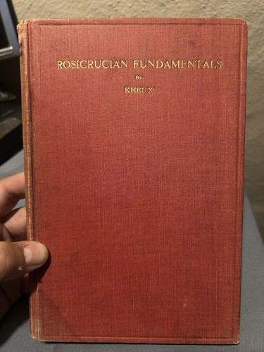 Rosicrucian fundamentals by - rosicrucian, fundamentals,