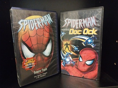 Vhs cartoni spiderman scontro - spiderman,