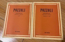 Pozzoli solfeggi parlati e cantati - 1º Corso+Appendice - E.R. 1151 e 1152, 1996