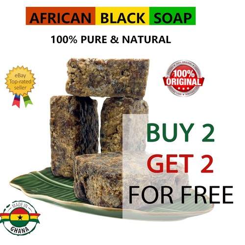 Sapone nero africano grezzo - , 2