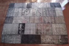 Tappeto salotto Anatolian patchwork 170x240 Ottimo stato grigio/beige/marrone