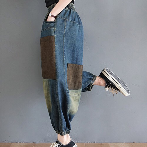 Pantaloni jeans donna - , larghi
