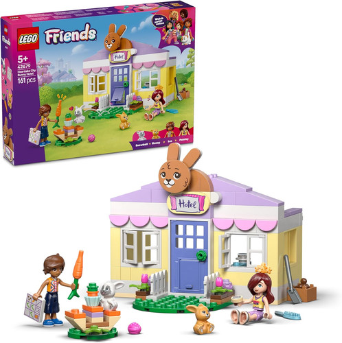 Lego friends hotel dei - friends, conigli