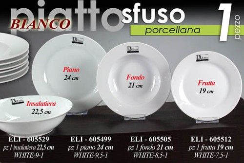 Piatto fondo pasta zuppa