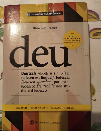 Dizionario tedesco italiano