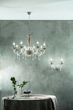 Modern Crystal Clear & Dove 8