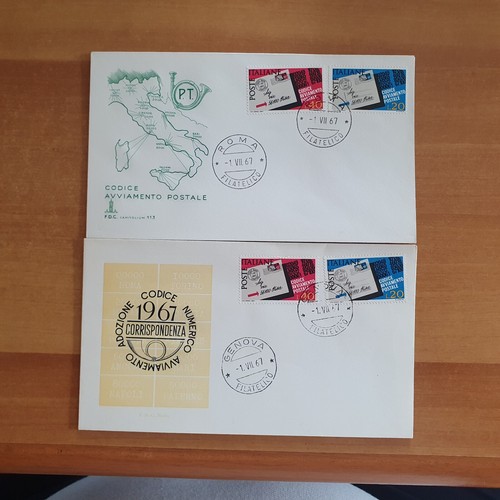 1967 fdc italia - 1967,