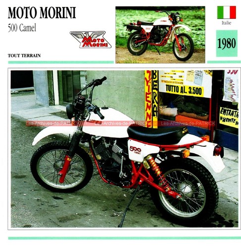 Moto morini 500 - moto, camel