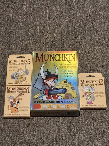 Munchkin board game bundle - game,
