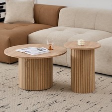 Set 2 Rotondo Tavolino da