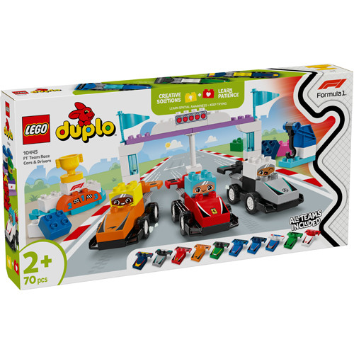 Lego 10445 duplo team auto - f1,
