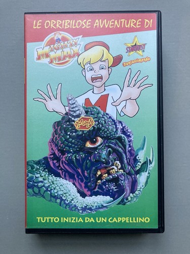 Vhs mighty max fantasimondo - mighty,
