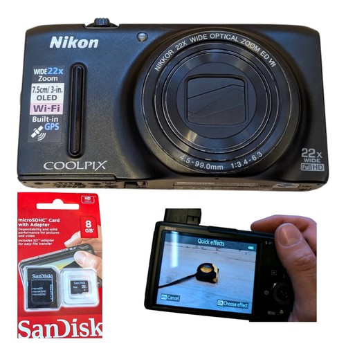 Nikon coolpix s9500 fotocamera - nikon,