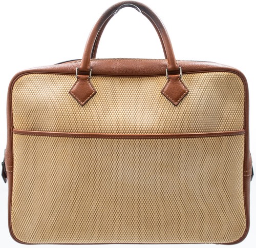 Hermes plume dog valigetta - plume, 40